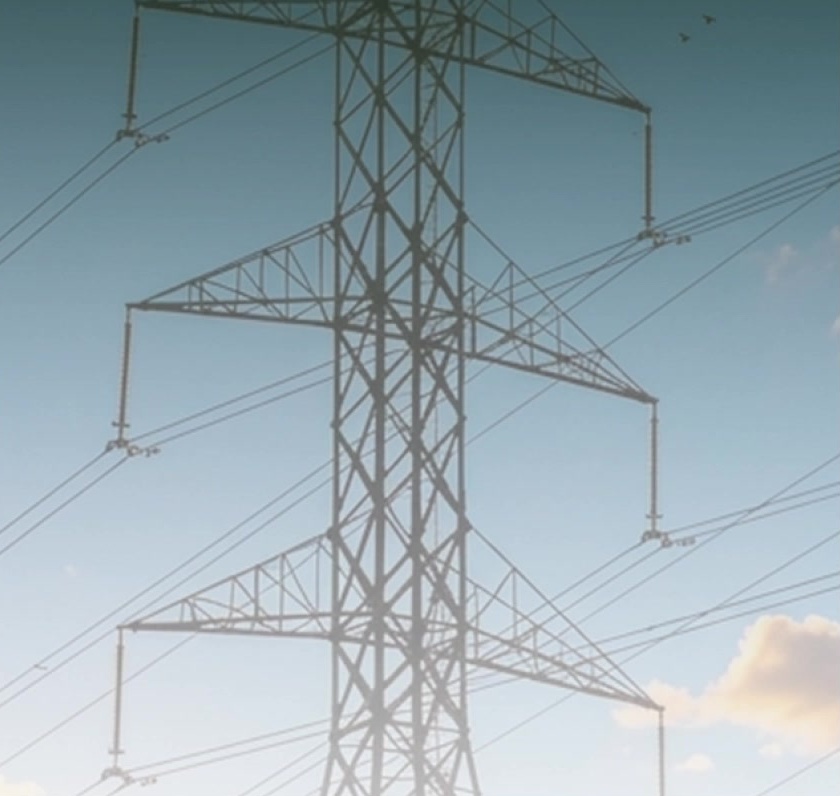 Torres de transporte de energia eléctrica